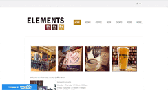 Desktop Screenshot of elementsbookscoffeebeer.com